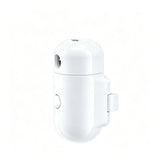 White clip-on pet photo projector